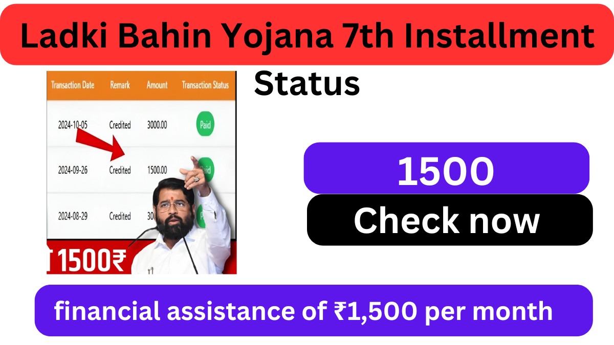 Ladki Bahin Yojana 7th Installment Status