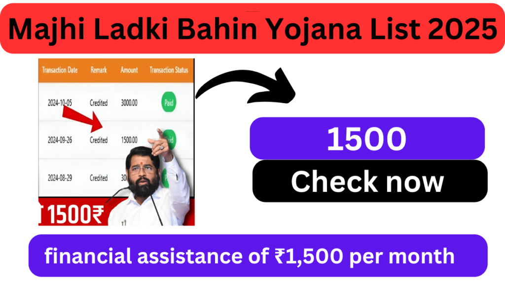 Majhi Ladki Bahin Yojana List 2025